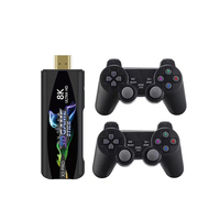 X3 Pro Console de manette vidéo 2.4G contrôleur sans fil HD Game Stick Box 4K 10000 jeux 64GB jeux TV rétro classiques pour FC PS1