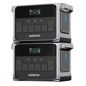 Sorein 2400w Solar Portable <b>Generator</b> Power Station Portable Solar <b>Generator</b> Solar Supply for <b>Camping</b> - Product Image 1