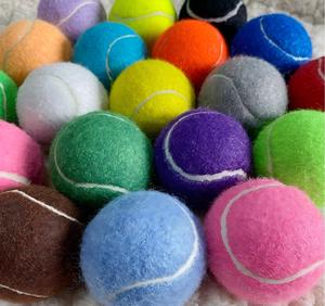 Özel Logolu Köpek Ürünleri Yüksek Kaliteli Tenis Topu Oyuncakları Köpekler İçin İnteraktif Evcil Hayvan Oyuncakları Dayanıklı Kauçuk Köpek Topları - Product Image 1