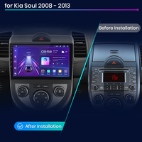Junsun V1Pro Auto-DVD-Player für Kia Soul AM 2008 2009 2010 2011 Autoradio-Hauptgerät Multimedia-Player GPS Android 12 4G Carplay