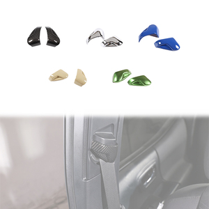 LUMA Nouvelle Housse Décorative de Fixation de Ceinture de Sécurité de Haute Qualité en ABS pour Garniture Intérieure de Porte, Accessoires de Mise à Niveau Intérieur pour Pick-up 2016-2023 - Product Image 1