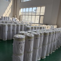 Matériau en plaques de fluoroplastique blanc en vrac pour la production de joints sur mesure, équipement chimique et usinage industriel, rouleau de feuille de PTFE