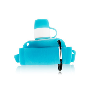 Botella de Agua Plegable de Silicona de 500 ml, a Prueba de Fugas, Portátil, para Viajes, Campamentos y Senderismo - Product Image 2