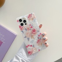 Coque de téléphone portable, antichoc, en Silicone, souple, avec fleur de papillon, pour iphone 12 Pro Max