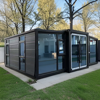 Meilleures ventes Maison préfabriquée légère et portable Bureau Logement Bungalow Petite maison préfabriquée Kit de maison préfabriquée Maison mobile conteneur Véranda