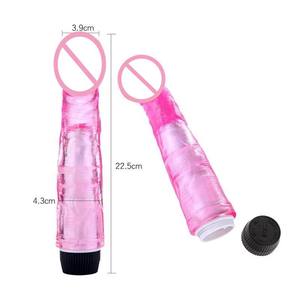 Wasserdichter G-Punkt Klitoris stimulator Single Vib rating Women Masturbation Transparenter Kristall gelee Vibratoren <span class=keywords><strong>Dildo</strong></span> - Product Image 2
