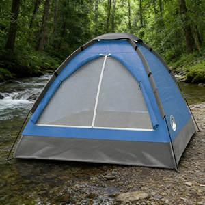 Carpa de playa doble, portátil, ligera, para 2 personas, automática, para acampar al aire libre, simple, impermeable. - Product Image 1