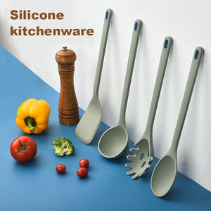 Hot-selling food-grade heat-resistant Silicone Spoon and Strainer silicone kitchenware set for cooking and baking - Product Image 6