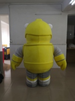 Costume de mascotte personnalisé sur le thème des plantes avec aimant pour selfie, LED et matériau EVA pour adultes unisexes - Idéal pour les festivals d'Halloween - Prix direct