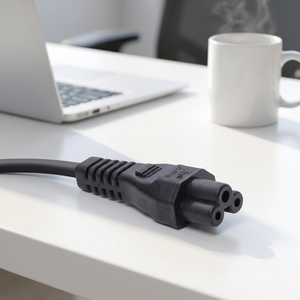 <span class=keywords><strong>สาย</strong></span><span class=keywords><strong>ไฟ</strong></span> AC แบบกำหนดความยาวเองได้ 1 เมตร IEC60320 C5 250V 10A 3.0mm²  ปลอกหุ้ม PVC สีดำ สำหรับคอมพิวเตอร์ ปลายต่อแบบตัวเมีย  ลายการ์ตูนตามสั่ง - Product Image 4