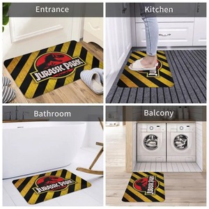 Tappetino d'ingresso Jurassic Park <span class=keywords><strong>per</strong></span> interni, <span class=keywords><strong>tappeto</strong></span> <span class=keywords><strong>per</strong></span> bagno, cucina, garage, toilette, con motivo dinosauri, <span class=keywords><strong>per</strong></span> la <span class=keywords><strong>casa</strong></span> - Product Image 6