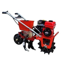 Motoculteur manuel à essence pour ferme/jardin avec semoir à maïs, fertiliseur, bêche et outils agricoles multifonctions