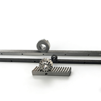 Crémaillère hélicoïdale CNC personnalisable 50x50/60x60, en acier, avec traitement thermique et usinage par hélicoïlage