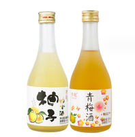 Bouteille de jus en verre Offre Spéciale de 16oz 750ML 1000ML Bouteille de vin de fruits pour boissons alcoolisées Capacité de 500ML pour diffuseur