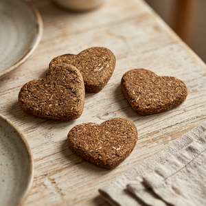 Golosinas Horneadas de Heno Timothy en Forma de Corazón OEM, Snacks Naturales de Alta Fibra para Masticar, para Animales Pequeños, Regalo de San Valentín, Marca Privada - Product Image 4