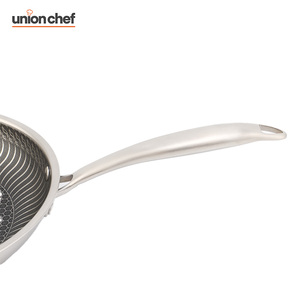 Commercio all'ingrosso della fabbrica per <span class=keywords><strong>Tefal</strong></span> padella 20 Cm in acciaio inox padella lavastoviglie compatibile con tutti i piani cottura antiaderenti - Product Image 2