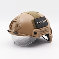 Fastmh Version casque de cyclisme adulte équipement de protection tactique extérieur pour CS Sports véritable ABS équipement de défense personnelle