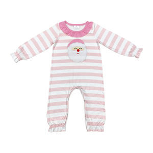 RTS ชุดเสื้อผ้าคริสต์มาสแขนยาวพิมพ์ลายลูกกวาดสำหรับเด็กผู้หญิงชุดเสื้อผ้าคริสต์มาส - Product Image 4