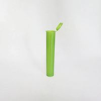 KD Packaging PTTS18002 OEM Tubos de Plástico con Tapa a Presión y Seguridad Infantil, Herméticos y a Prueba de Olores, de 70mm-116mm, con Tapa CR y Serigrafía para Medicamentos