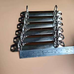 High Quality Metal <strong>Binding</strong> Clips Sliver Binder Clip Ring Binder Mechanism Loose-leaf File <strong>Folder</strong> - Product Image 3