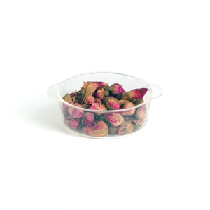 PLA <span class=keywords><strong>BIO</strong></span> Pan Shape Mini-Schüssel deckel und-löffel enthalten 2 Unzen Dessert becher Servier schale Wieder verwendbare Snacks chale - Product Image 4