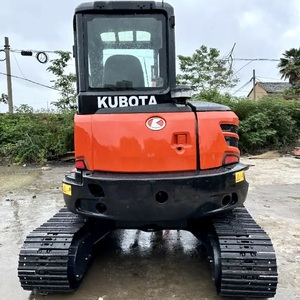 Mini-excavatrice sur chenilles Kubota KX163 d'occasion, fabriquée au Japon, faible nombre d'heures (6 tonnes/5 tonnes), économique, avec moteur certifié CE - Product Image 4