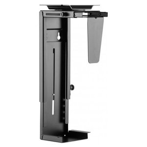 Supporto pour ordinateur de bureau Cpu Sotto Scrivania Parete Regolabile Noir 10 Kg ICA CS 66 - Product Image 1