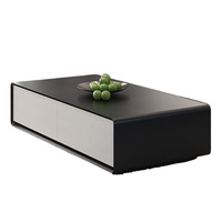 Table basse ultra-mince minimaliste moderne Nouveau style nordique de luxe léger haut de gamme pour grand petit appartement salon usage domestique
