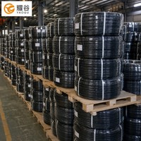 Cable Eléctrico de Cobre Trenzado Negro con Aislamiento de PVC, 450/750V Clase 2, para Cableado de Tableros de Distribución