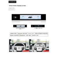Panel Instrumen LCD Chery Icar V23 untuk Penggemar Mobil, Material ABS, Aksesoris Modifikasi Khusus
