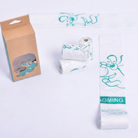 Sacs à déjections pour animaux de compagnie personnalisés OEM ODM, certifiés EN13432, sacs compostables pour chiens, sacs à déjections pour animaux de compagnie