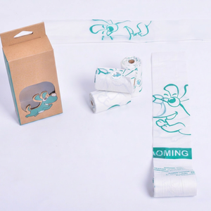 Bolsas para Desechos de Mascotas Personalizadas OEM ODM de Fábrica, Certificadas EN13432, Compostables, para Perros y Otras Mascotas - Product Image 1
