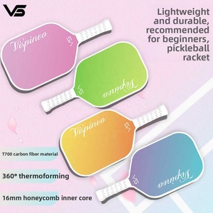 Pala de Pickleball de <span class=keywords><strong>Fibra</strong></span> de Carbono T700 de 16 mm de Grosor, Superficie Esmerilada, Prensada en Caliente, Estándar USAPA, Pala Profesional para Torneos - Product Image 5