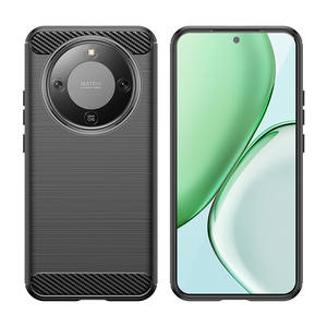 Coque de téléphone en TPU antichoc en fibre de carbone pour Huawei Honor X70 - Product Image 3