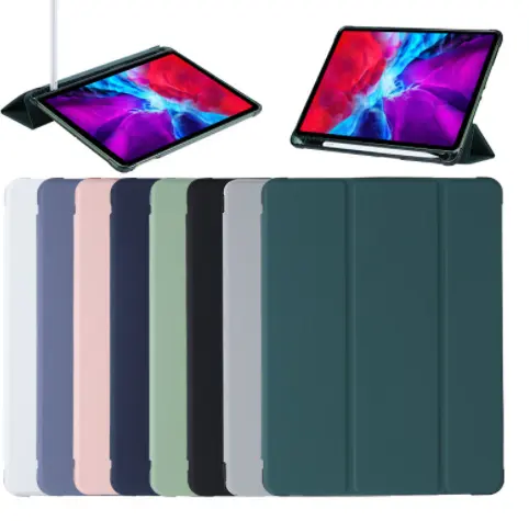 TPU & Eco Leather Case For iPads Case 10.2 Inch Smart Tablet Cover for Apple Ipad Pro 11 2020