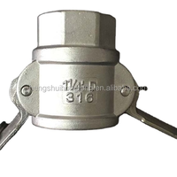Raccord camlock SS304/SS316/SS201 Type D 1/2 "-6" Bsp