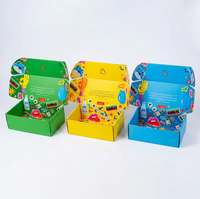 Boîtes d'emballage en carton ondulé pliables et résistantes, personnalisées avec logo, pour cadeaux, chaussures, vêtements, jouets, expédition