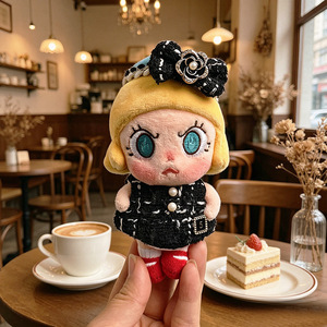 Angry Molly Plush Pendant Doll Clothes Heart Fire Bloom Series Candy <strong>Party</strong> Dress Western-style Unisex 14 Years Reusable Easy - Product Image 3