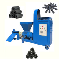 Excellente machine à mélanger et à broyer le charbon de bois, machine à fabriquer des briquettes de charbon de bois en forme de cube