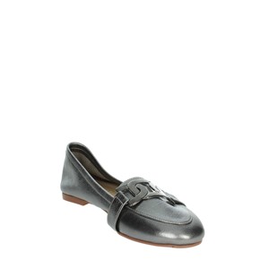 Scarpe basse da donna antracite 160499 comode pantofole a punta Casual per chiusura sottoveste morbida in PU autunnale - Product Image 5