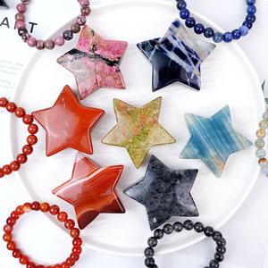 Commande en gros Réductions <span class=keywords><strong>500g</strong></span> Cristal Étoile Palmier <span class=keywords><strong>Pierre</strong></span> Sodalite Bracelet <span class=keywords><strong>Pierre</strong></span> Précieuse Polie pour Cadeau - Product Image 2