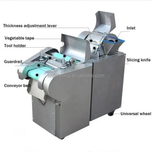 Electric <strong>Vegetable</strong> Snow <strong>Vegetable</strong> Mulberry <strong>Leaf</strong> Shredding Machine Rice Pepper Cutting Circle Strip <strong>Cutter</strong> - Product Image 2
