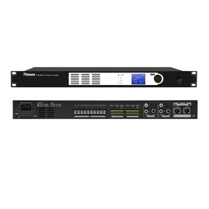 Amplificateur de puissance audio réseau IP Thinuna IP-2300AP III 2*300W avec double <span class=keywords><strong>LAN</strong></span>, intégration d'alarme incendie et redondance d'amplificateur - Product Image 1