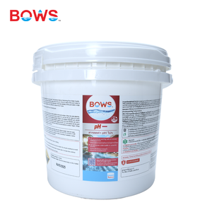 Vente en gros de produits chimiques pour piscines non biologiques de 5 kg, réducteur de <span class=keywords><strong>pH</strong></span>, agent auxiliaire pour l'équilibrage de l'eau, poudre blanche BOWS - Product Image 3