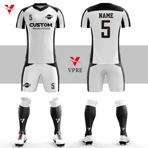 Custom Adult Winter Compression Maroon Soccer Jersey Set 2021 Men Football Jersey Team Website For Cheap With Socks H360