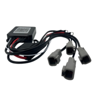 17 Zoll 20 Reihen Reinweiße LED-Felgenbeleuchtungs-Set Aluminium + PC 55600LM Ultra Hell für LKW 12V Außenbeleuchtung