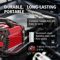 Chargeur de batterie de voiture électrique intelligent Demuda Professional AGM GEL 12v 24v 5A 10A 20A 25A