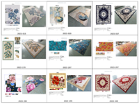 Custom Made Modern Handmade Carpet Custom Color Rug Room Floor Mat Soft Cozy Home Decor Unique Design