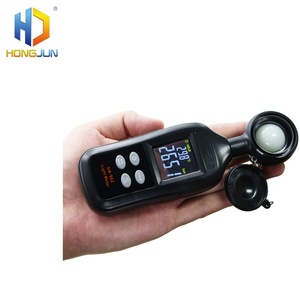 Đồng hồ ánh sáng kỹ thuật số Illuminance <span class=keywords><strong>Meter</strong></span> cầm tay môi trường xung quanh Nhiệt Độ Đo chữ số màu LCD màn hình - Product Image 1