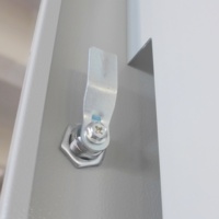 Boîtier de commande électrique en acier inoxydable IP40 personnalisé, armoire de distribution intérieure certifiée CE, boîte métallique de fréquence